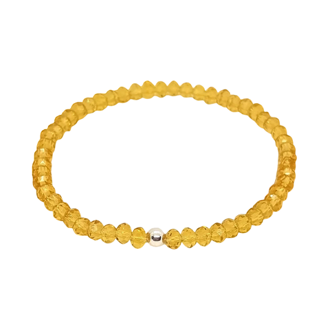 Pulsera De Cristal #4 Caramelo | AMALO - comprar online