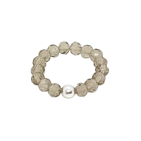 Anillo De Cristal #4 Grisón | AMALO - comprar online