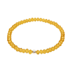 Pulsera De Cristal #4 Caramelo | AMALO - comprar online