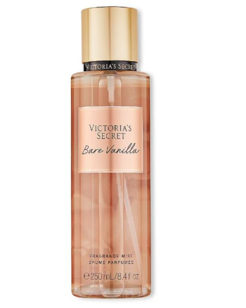 Victoria's Secret - Bare Vanilla Mist 250 ml + Caja Original - Con o Sin Bolsa de VS