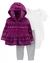 Talle: 3 Meses - Carter's - Polar/Microfleece - Set de 3 Piezas