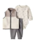 Talle: 3, 6, 12, 18 y 24 Meses - Carter's - Algodón / Body de Algodon - Set de 3 Piezas Chaleco Sherpa Polar