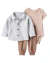 Talle: 18 y 24 Meses - Carter's - Algodón Entallado - Set de 3 Piezas Campera -