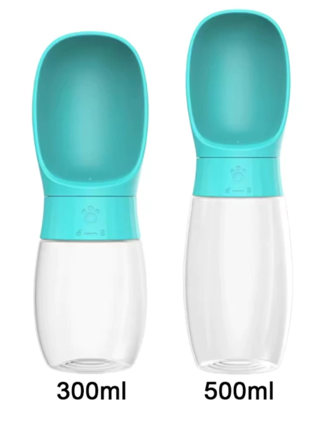 Botella de agua portátil para mascotas de 500 ml para viajes o paseos - comprar online