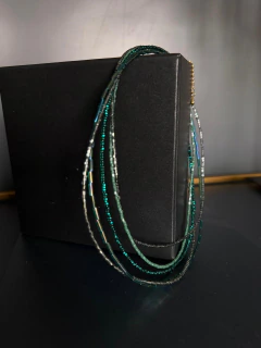 Art. 2409 Collar Jackie gold azulino.