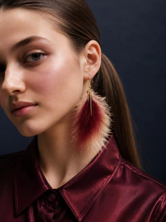 Art.2315 Aros Gold Plume Bordeaux