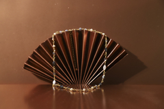 Art. 2401 Collar laminado en oro MIX, color ámbar - (copia) en internet