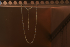 Art. 2400 Collar cristales Josephine laminado en oro gris (copia) - (copia) - (copia) color negro. - (copia)