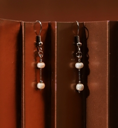 Art.2418 Aro Perla gold y silver - (copia) Silver color ámbar. - (copia) - comprar online