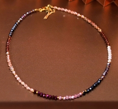 Art.2303 Collar corto Colette vino gold. (copia)