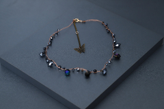 Art. 2201 Collar Cecile tejido gold azulino. (copia) - tienda online