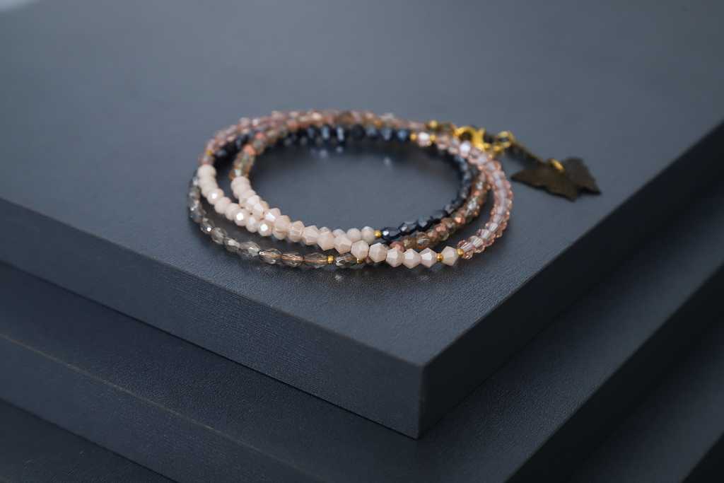 Art.2305 Pulsera/ Collar Largo Colette Gold Nude. thumbnail 3