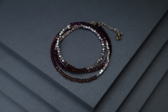 Art.2305 Pulsera/ collar largo Colette silver vino. - (copia) en internet