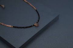 Art.2304 Collar corto combinado Colette negro. (copia) - comprar online