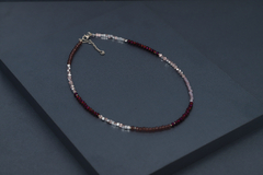 Art.2303 Collar corto Colette silver vino. - (copia) - comprar online