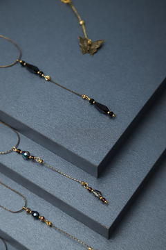 Art. 2104 Collar micro cadenas gold. - tienda online