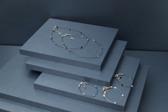 Art.2192 Collar simple Scarlette silver. - comprar online
