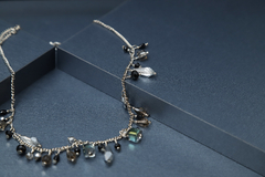 Art.2319 Collar silver Emily negro. en internet