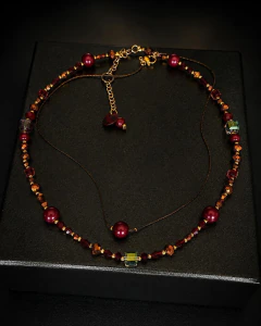 Art. 2510 Collar Pierre rubi gold