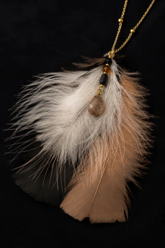 2614 Collar Black nude Plume en internet