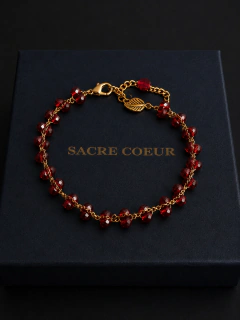 Art. 2321 Pulsera Chantale gold rubi
