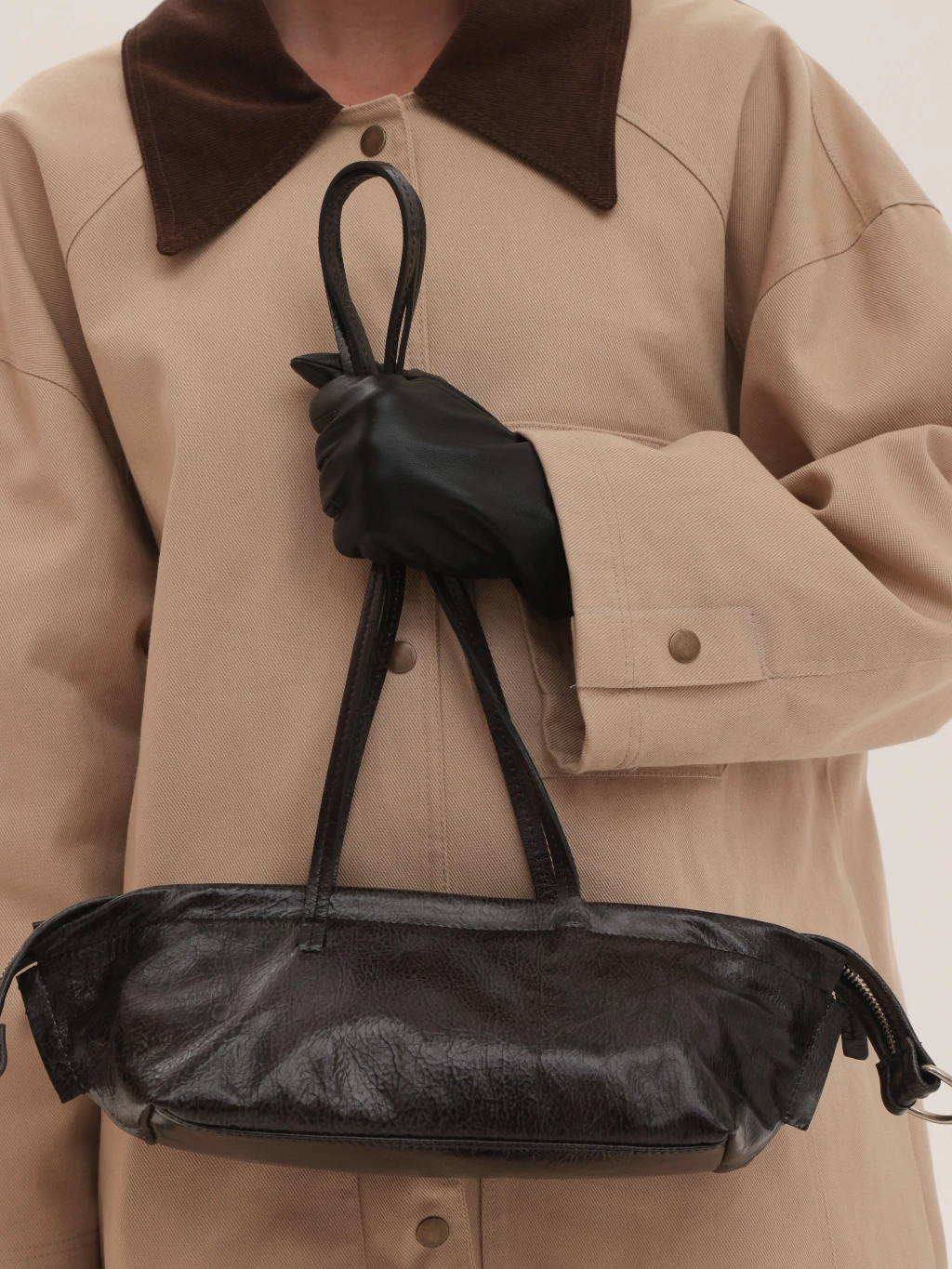 CARTERA FANCY NEGRO