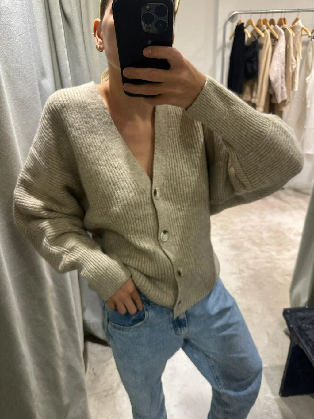 CARDIGAN CONRAD CAMEL