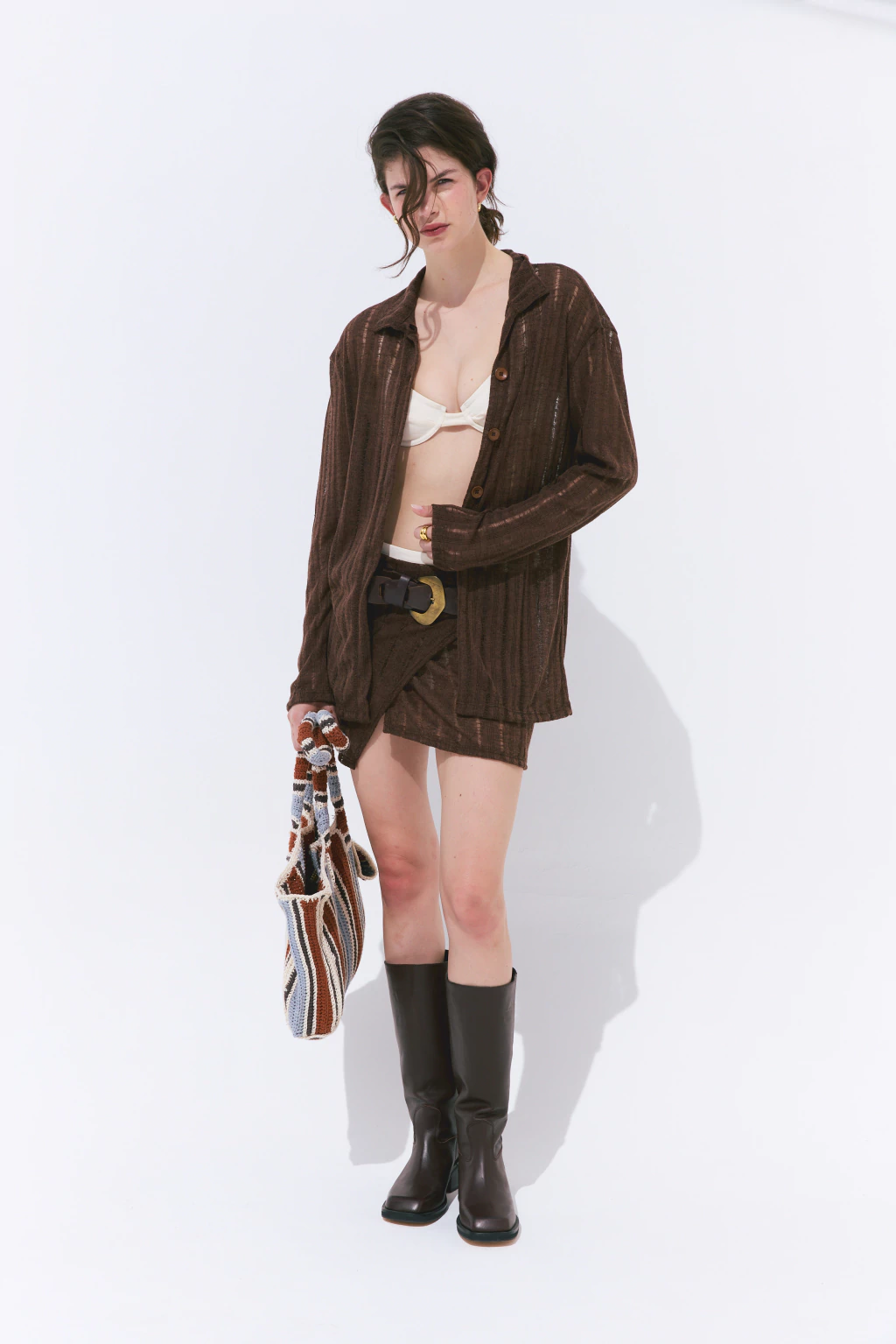 CARDIGAN DYLAN CHOCOLATE