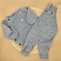 Conjunto Tejido "NOHA GRIS" - comprar online