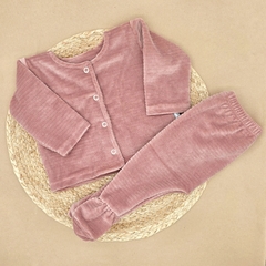 Ajuar PLUSH CORDEROY "ROSA VIEJO" - comprar online