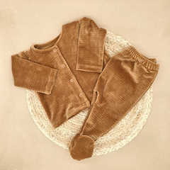 Ajuar PLUSH CORDEROY "TOSTADO" - comprar online