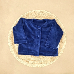 Ajuar PLUSH CORDEROY "AZUL" en internet