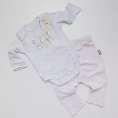 Ajuar 2 piezas con Body "CONEJITOS ROSAS" - comprar online