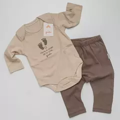 Ajuar 2 piezas con Body "HACIA EL AMOR" - comprar online