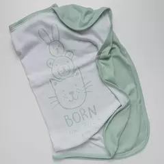 Manta ALGODON "ANIMALITOS" - comprar online