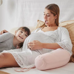Almohadón para amamantar GRANDE "ROSA" - comprar online