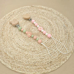 Portachupete Silicona "FLOR" - comprar online