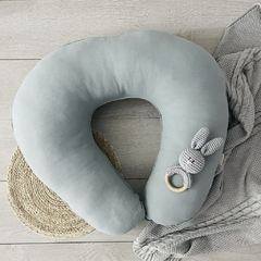 Almohadón para amamantar "GRIS"