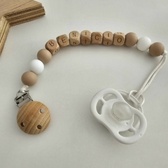 Portachupete con NOMBRE MADERA a Pedido! - comprar online