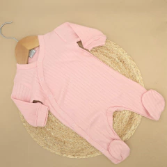 Enterito ALGODON Acanalado "ROSA" - comprar online