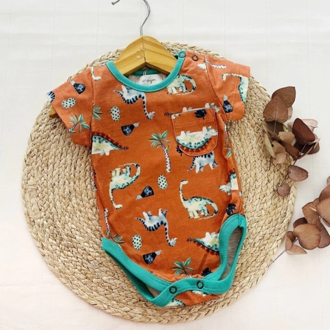 Body manga corta "IGNACIO TERRACOTA"