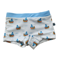 SHORT DE BAÑO BARCOS