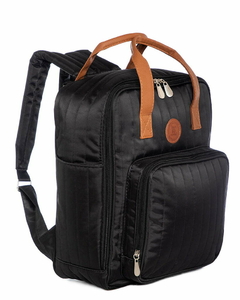 Mochila maternal OTTO "NEGRA" - comprar online