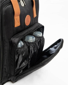Mochila maternal OTTO "NEGRA" - Baby Room - Mamá y Bebé