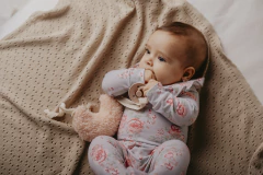 Ajuar 4 piezas "ROSITA" - Baby Room - Mamá y Bebé