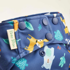 Pañal ecológico "ANIMALES AZULES" - tienda online