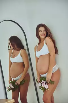 Corpiño Maternal "KEIRA BLANCO" - tienda online