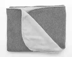 Manta Extra Grande "OSLO GRIS" - tienda online