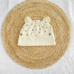 Gorro algodón "PINTITAS NATURAL"