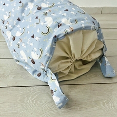 Canasto Juguetero "POLAR HIELO" - Baby Room - Mamá y Bebé